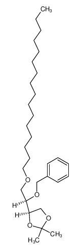 84379-55-5 1-O-hexadecyl-2-O-benzyl-3,4-O-isopropylidene-D-threitol