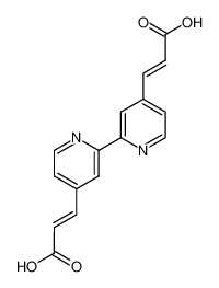 (E)-3-[2-[4-[(E)-2-carboxyethenyl]pyridin-2-yl]pyridin-4-yl]prop-2-enoic acid 845307-48-4