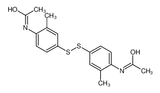 88070-24-0 spectrum, N-[4-[(4-acetamido-3-methylphenyl)disulfanyl]-2-methylphenyl]acetamide