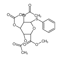 (苯基-2,3,4-三-O-乙酰基-1-硫代-β-D-吡喃葡萄糖苷)糖醛酸甲酯