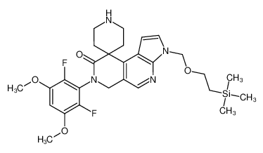 1513860-17-7 structure, C28H36F2N4O4Si