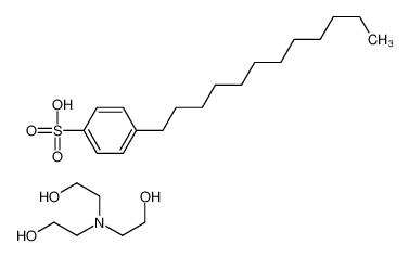 2-[bis(2-hydroxyethyl)amino]ethanol,4-dodecylbenzenesulfonic acid 3088-30-0