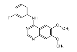 N-(3-fluorophenyl)-6,7-dimethoxyquinazolin-4-amine 202475-55-6