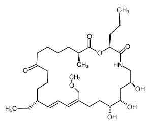 119656-20-1 structure, C32H55NO8