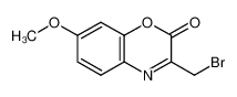 3-(bromomethyl)-7-methoxy-1,4-benzoxazin-2-one 124522-09-4