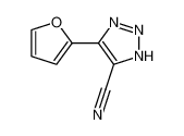 5-(furan-2-yl)-2H-triazole-4-carbonitrile 39807-67-5