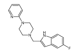 5-氟-2-{[4-(2-吡啶)-1-哌嗪]甲基}-1H-吲哚