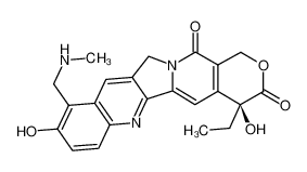 (4S)-4-乙基-4,9-二羟基-10-[(甲基氨基)甲基]-1H-吡喃并[3',4':6,7]吲哚嗪并[1,2-b]喹啉-3,14(4H,12H)-二酮