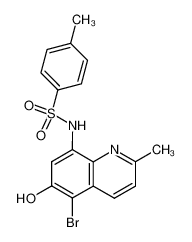 181530-08-5 structure, C17H15BrN2O3S