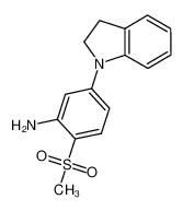 5-(2,3-Dihydro-1H-indol-1-yl)-2-(methylsulfonyl)phenylamine 1220033-61-3