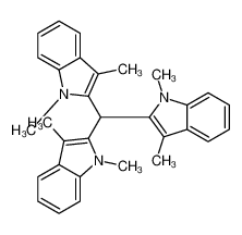 91455-02-6 2-[bis(1,3-dimethylindol-2-yl)methyl]-1,3-dimethylindole