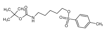 n-[5-(甲苯磺酰氧基)戊基]氨基甲酸叔丁酯