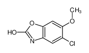 5-chloro-6-methoxy-3H-1,3-benzoxazol-2-one 1750-47-6