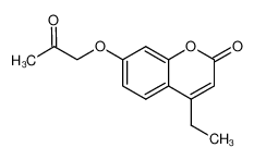 4-乙基-7-(2-氧代丙氧基)-2H-苯并吡喃-2-酮