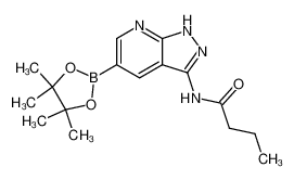 557112-47-7 structure, C16H23BN4O3