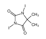 1,3-diiodo-5,5-dimethylimidazolidine-2,4-dione 2232-12-4