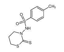 65095-73-0 3-(toluene-4-sulfonylamino)-[1,3]thiazinane-2-thione