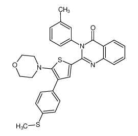 952614-10-7 structure, C30H27N3O2S2