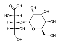 136825-79-1 O3-β-D-galactopyranosyl-D-arabinonic acid