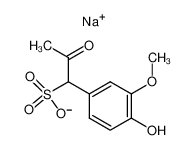 33528-85-7 structure, C10H11NaO6S