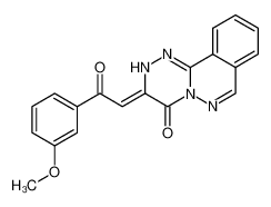 113520-54-0 3-[2-oxo-2-(3-methoxyphenyl)ethyl]-4H-as-triazino[3,4-a]phthalazin-4-one