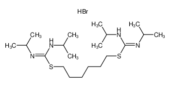 23987-72-6 structure, C20H43BrN4S2