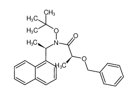 1234714-02-3 spectrum, (S)-2-(benzyloxy)-N-(tert-butoxy)-N-((R)-1-(naphthalen-1-yl)ethyl)propanamide