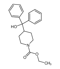 112818-77-6 spectrum, ethyl 4-(hydroxydiphenylmethyl)piperidine-1-carboxylate