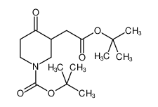 tert-Butyl 3-(2-(tert-butoxy)-2-oxoethyl)-4-oxopiperidine-1-carboxylate 1010814-94-4