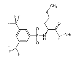 N-[3,5-BIS(TRIFLUOROMETHYL)BENZENESULFONYL]-L-METHIONYL HYDRAZIDE