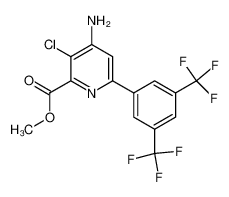 496850-46-5 structure, C15H9ClF6N2O2