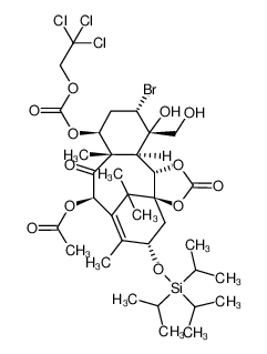 187960-99-2 structure, C35H52BrCl3O12Si