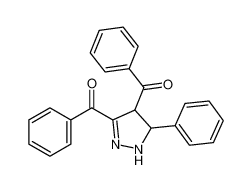 (3-benzoyl-5-phenyl-4,5-dihydro-1H-pyrazol-4-yl)-phenylmethanone 17416-51-2