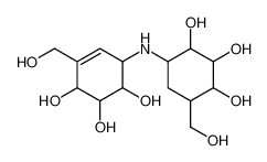 4-(羟基甲基)-6-[[2,3,4-三羟基-5-(羟基甲基)环己基]氨基]环己-4-烯-1,2,3-三醇