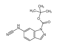 401510-60-9 6-氰基氨基-吲唑-1-羧酸叔丁酯