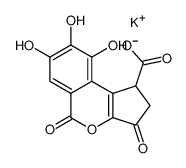 potassium 7,8,9-trihydroxy-3,5-dioxo-1,2,3,5-tetrahydrocyclopenta[c]isochromene-1-carboxylate