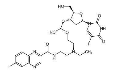 1454333-29-9 structure, C26H32I2N6O7