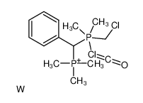 104198-41-6 structure, C14H23Cl2OP2W+