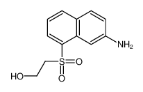 2-(7-aminonaphthalen-1-yl)sulfonylethanol 43001-81-6
