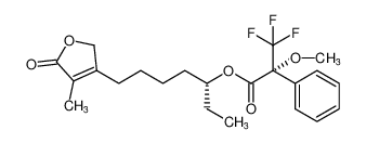 105404-73-7 structure, C22H27F3O5