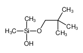 88221-45-8 structure, C7H18O2Si