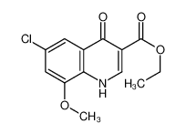 ethyl 6-chloro-8-methoxy-4-oxo-1H-quinoline-3-carboxylate 1189107-28-5