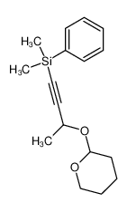 263914-55-2 (+/-)-2-[3-(dimethylphenylsilyl)-1-methyl-2-propynyloxy]tetrahydropyran