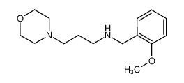 (2-METHOXY-BENZYL)-(3-MORPHOLIN-4-YL-PROPYL)-AMINE 436096-95-6