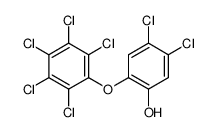 4,5-Dichloro-2-(pentachlorophenoxy)phenol 78576-70-2