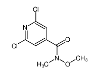 848498-98-6 2,6-二氯-N-甲基-N-(甲基氧基)-4-吡啶羧酰胺