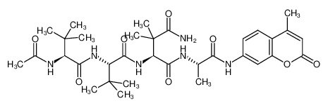 N-Acetyl-Gly(t-butyl)-Gly(t-butyl)-Asn(Methyl)2-Ala-7-amido-4-methylcoumarin 204909-38-6