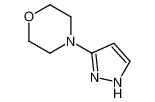 4-(1H-pyrazol-5-yl)morpholine 474656-47-8