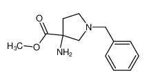 Methyl 3-amino-1-benzylpyrrolidine-3-carboxylate 145602-88-6