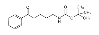 tert-butyl N-(5-oxo-5-phenylpentyl)carbamate 116437-42-4